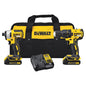 DeWalt 20-volt Max Cordless 2-Tool Combo Kit with Batteries and Charger - Brushless Motor - LED Light - Quick Change - Each