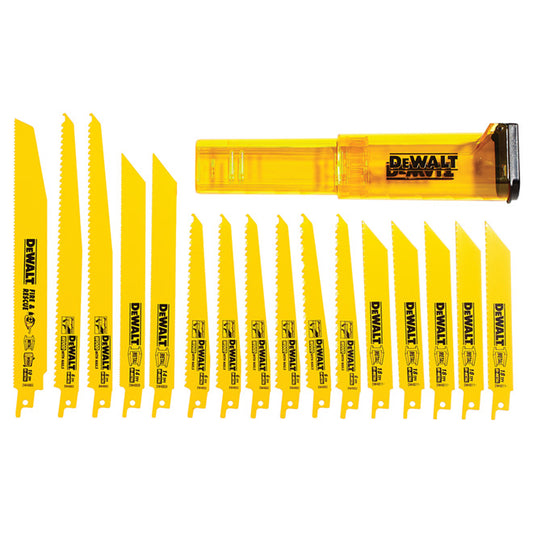 DEWALT Reciprocating Saw Blades - Bi-Metal - Anti-Stick Coating - 16 Per Pack - Each