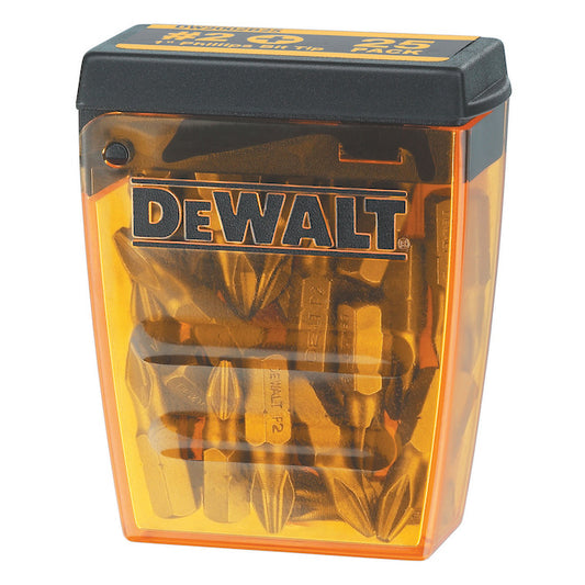 DEWALT 1-in #2 Phillips Insert Screwdriver Bit Tip (25-Count) - Each