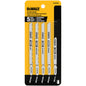 DEWALT 5-Pack T-Shank Jigsaw Blade Set - Each