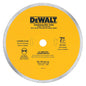 DEWALT XP 7-in Ceramic Tile Wet Diamond Blade - Each