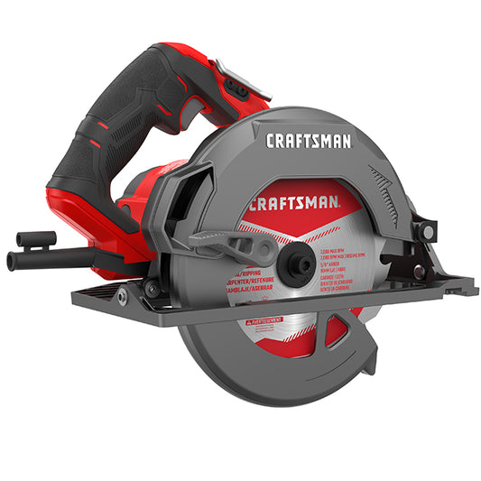 Circular Saw - 7 1/4" Blade with 18 Teeth - 15 A - Black/Red - Each