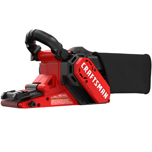 Craftsman Corded Belt Sander - 7-Amp Motor - 3-Position Handle - On-Board Dust Bag - Quick Change - Each