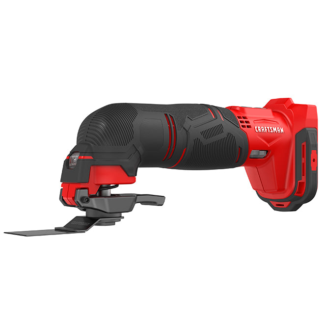 Craftsman 20-volt Cordless Oscillating Tool - 18,000 OPM - LED Light - Variable Speed - Bare Tool (battery not included) - Each