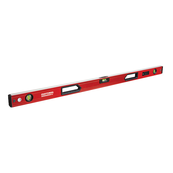 Magnetic Box Beam Level - Lighted - 48" - Red and Black - Each