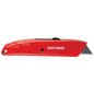 Craftsman Retractable Utility Knife - 3 Positions - 6.25-in - Red and Black - Each