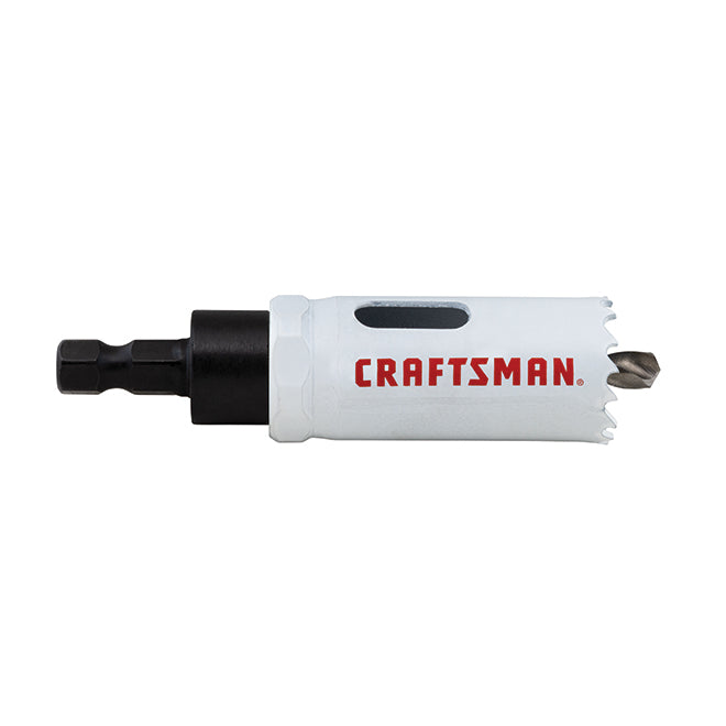 Craftsman Bi-Metal Hole Saw with Arbour - 1-in Dia Hole Saw- Arboured - Multi-Material - Each