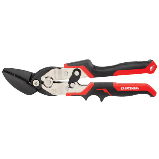 Craftsman Aviation Snips - 10-in - Offset Left Cut - Red - Each