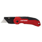 Craftsman Folding Utility Knife - Fixed - 4.38-in - Red and Black - Each