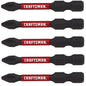 Craftsman Impact Rated Phillips Screwdriver Set - 2-in x 1/4-in - Pack of 5 - Each