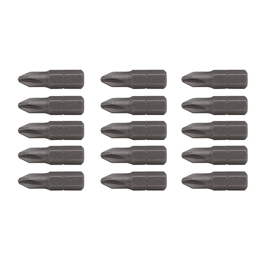 Craftsman Phillips-Head Impact Screw Drive Bits Set - #2 x 1-in L - Hex Shank - 15 Per Pack - Each