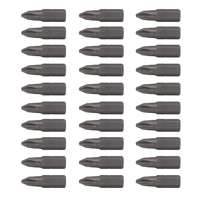 Craftsman Screwdriver Bit Set - Phillips #2 - 1-in - S2 Steel - Pack of 30 - Each