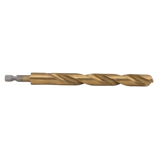 Craftsman Twist Drill Bit - 1/2-in Dia x 6-in L - Titanium - Hex Shank - Each