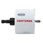 Craftsman Bi-Metal Hole Saw with Arbour - 2 1/2-in Dia Hole Saw- Arboured - Multi-Material - Each