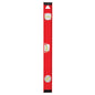 I-Beam Level - 24" - 360° Vials - Aluminum - Red and Black - Each