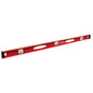 I-Beam Level 48-in 360° Vials Aluminum Red and Black - Each