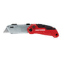 Craftsman Folding Compact Utility Knife - 10 Blades - 4-in - Red and Silver - Each