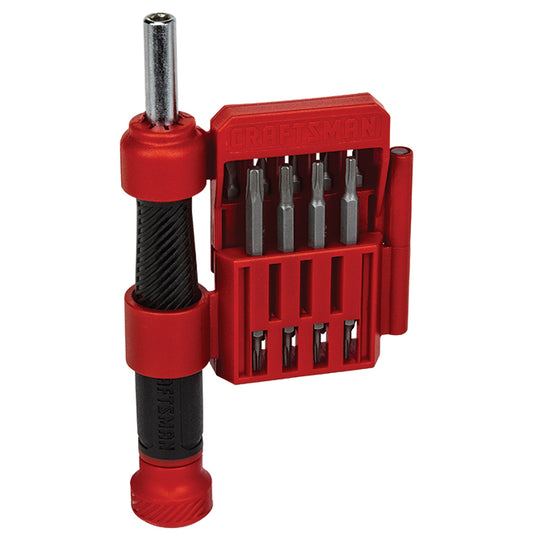 Precision Screwdriver - Multi-Bits - Black and Red - 18/Pack - Each