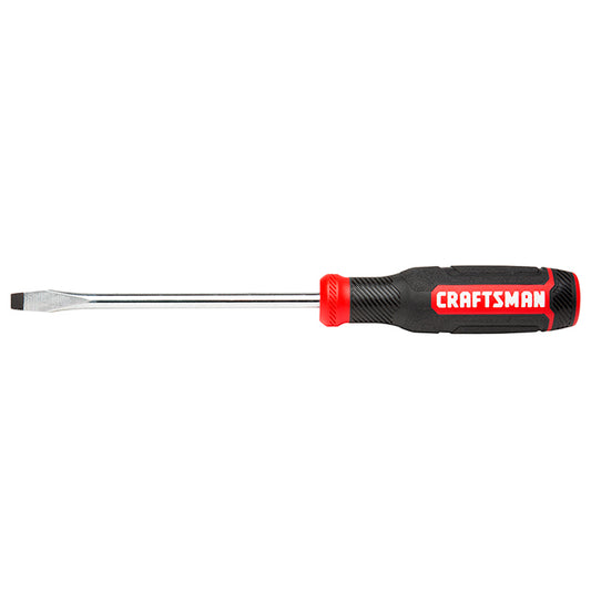 Slotted Screwdriver - Bi-Material - 5/16" x 6" - Red and Black - Each