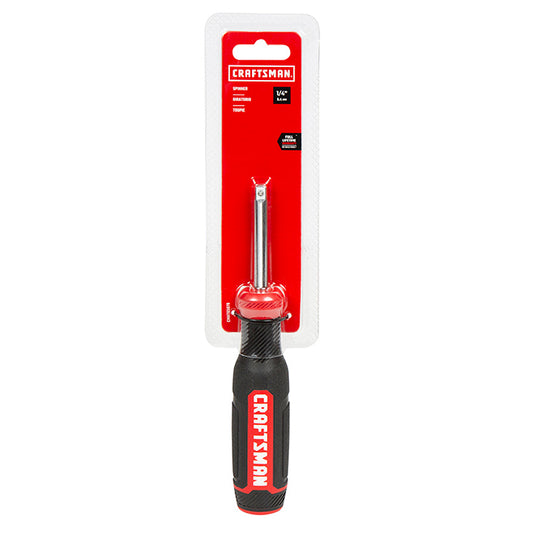 Nut Driver 1/4''- Steel and Plastic - Red/Black - Each