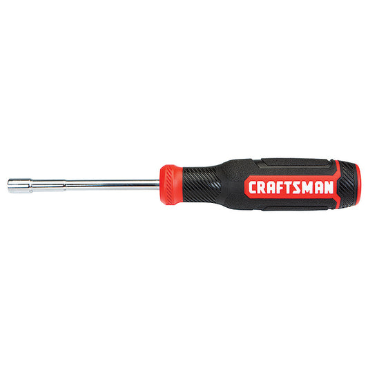 Nut Driver Metric - 1/4'' x 3'' - Steel/Plastic - Each