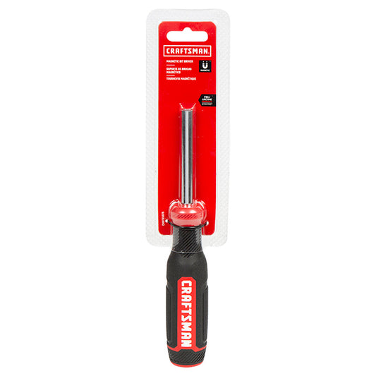 Magnetic Nut Driver - 1/4'' - Steel and Plastic - Each