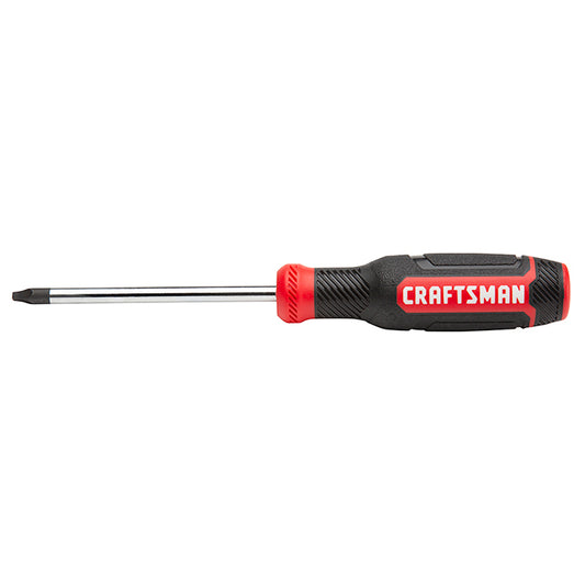 Square Screwdriver - Bi-Material - #2 x 4" - Red and Black - Each