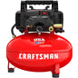 CRAFTSMAN Portable Oil-Free Air Compressor - 6-gal. - 150 psi - Red and Black - Each