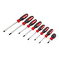 Bi-Material Screwdriver Set - 8 Pieces - Each