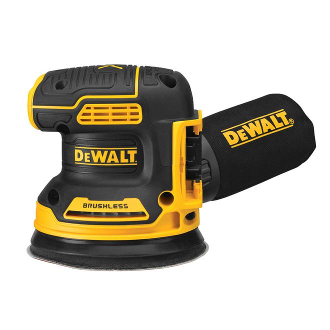 DEWALT XR 20 V Max 5-in Cordless Random Orbital Sander - 12 000 OPM - Variable Speed - Bare Tool (battery not included) - Each