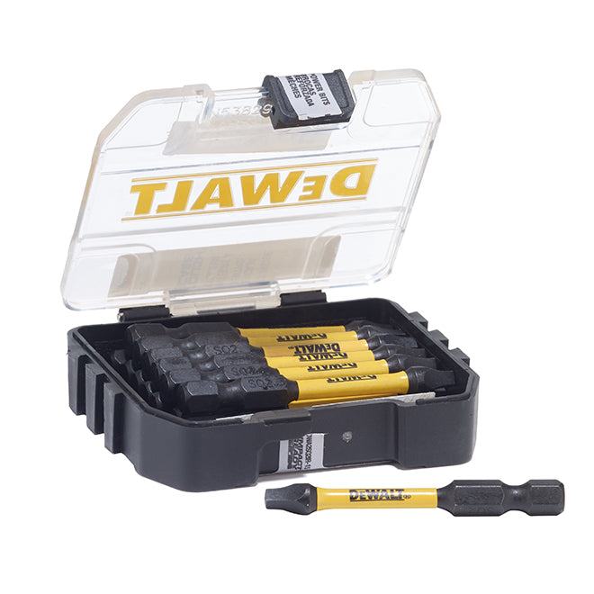 DeWalt Screwdriver Bits - Square #2 - 2-in - Steel - Pack of 15 - Pack