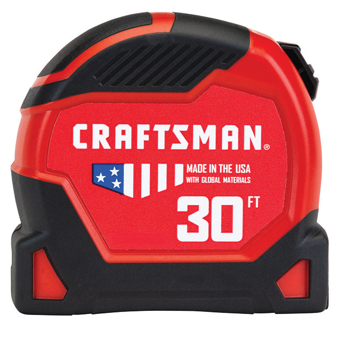 Craftsman Pro-11 Measuring Tape Pro Reach 30-ft Black/Red - Each