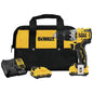 Dewalt 12-V 3/8-in Cordless Hammer Drill - Battery, Charger and Carrying Bag Included - Each