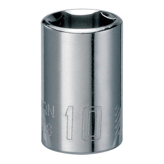 Craftsman 6-Point Deep Socket - Steel - 10 mm x 1/4-in Drive - Each