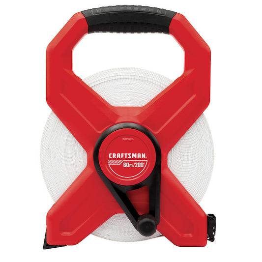 Craftsman Long Measuring Tape 0.5 in x 200-ft Red - Each