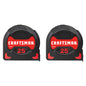 Craftsman Easy Grip 2-Pack 25-ft Measuring Tapes - Each