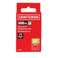 Craftsman Light-Duty 3/8-in Staples - 500-Pack - Each