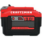 CRAFTSMAN V20 Lithium-Ion Battery - 9.0 AH - 20 V - Each