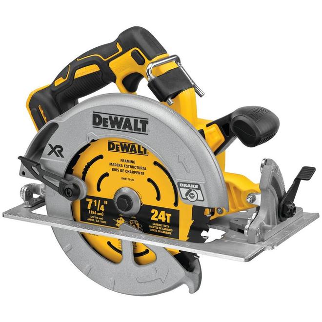 DEWALT Cordless and Brushless 20 V MAX XR 7 1/4-in Circular Saw - 8 AH - Bare Tool ( - Each