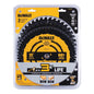 DeWalt Pack of Circular 10-in Saw Blades - 1 x 60 TH and 2 x 40 TH - Pack of 3 - Each