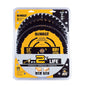 DeWalt Pack of Circular 12-in Saw Blades - 1 x 80 TH and 2 x 40 TH - Pack of 3 - Each