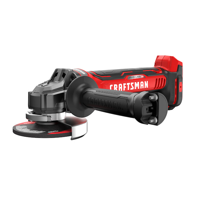 Craftsman V20 BRUSHLESS RP Cordless Small Angle Grinder - 4-1/2-in - Each