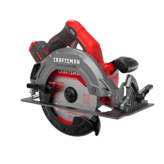 Craftsman V20 Brushless RP 7 1/4-in 20 V Cordless Circular Saw (Bare Tool) - Each