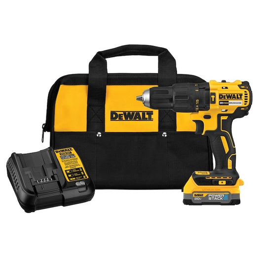 Dewalt Cordless Hammer Drill/Driver Kit with Brushless Motor - 1/2-in - 20V - Each