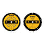 Dewalt 12-in Saw Blade 40 teeth and 60 teeth Pack of 2 - Each