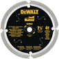 DeWALT 1-Pack 7-1/4-in 4-Tooth Dry Cut Only Standard Tooth Diamond Circular Saw Blade - Each