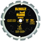 DeWALT 1-Pack 12-in 16-Tooth Dry Cut Only Standard Tooth Miter Saw Blades - Each