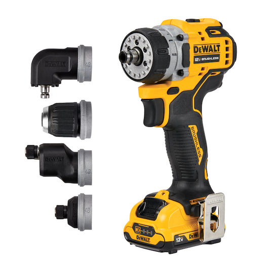 DeWALT XTREME 12V MAX Brushless Cordless 5-in-1 Drill/Driver Kit with 2.0 Ah Battery and Charger - Each