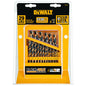 DeWALT Black and Gold 29-Piece Assorted Coated HSS Right Handed Twist Drill Bit Set - Each