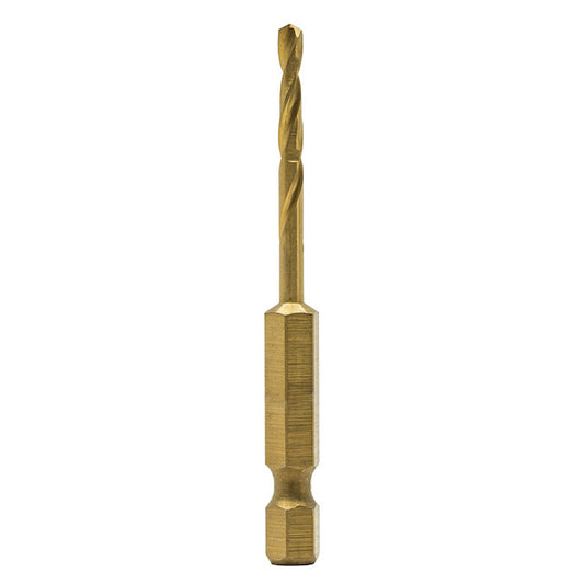 DeWALT 2-Piece 1/8-in x 2-5/8-in Titanium Nitride Coated HSS Right Handed Twist Drill Bit - Each